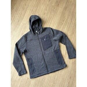 Kuiu Base Camp Jacket High Loft Fleece Full Zip Outdoor Sweater Gray/grey Mens L